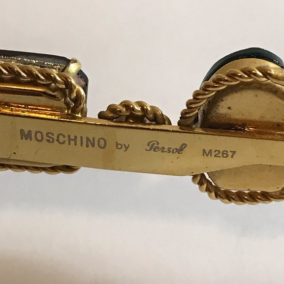 Moschino by Persol Sunglasses good pre-owned condition Rare find Vintage 90s - Picture 14 of 17